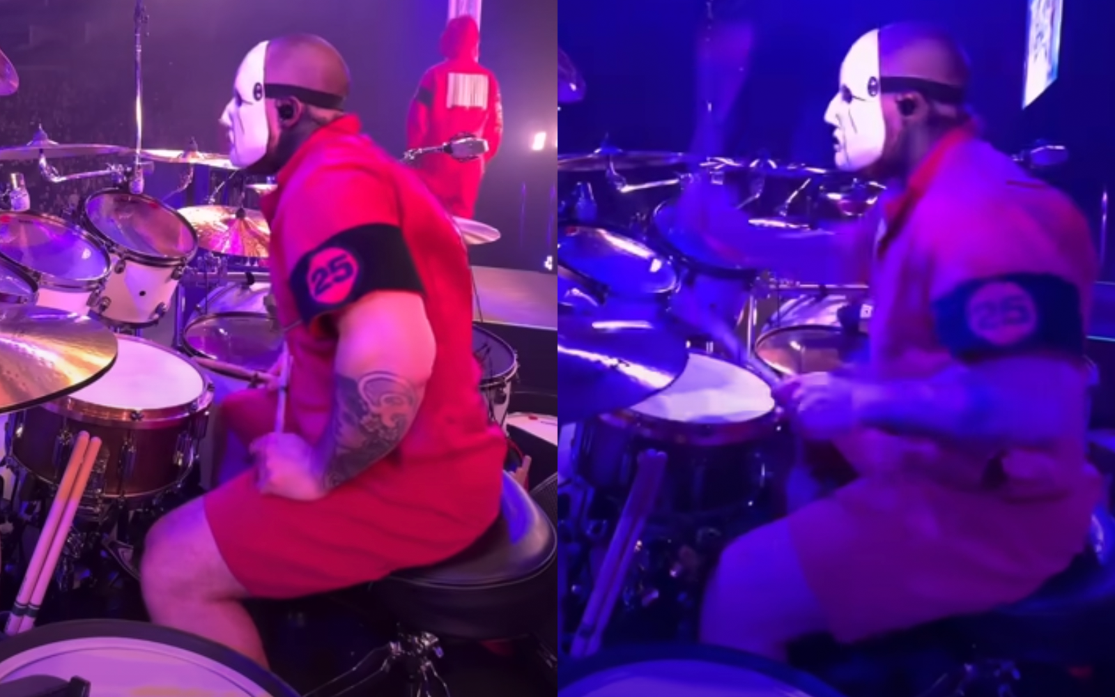 ELOY CASAGRANDE Posts Drum Cam Footage Of “Eyeless” Live