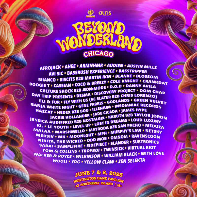 Beyond Wonderland Returning to Chicago In 2025 With Subtronics, ILLENIUM and More