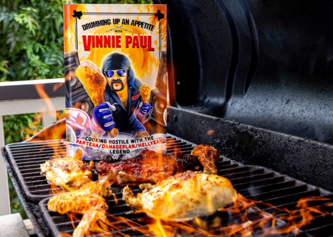 VINNIE PAUL’s Drumming Up An Appetite Cook Book Is Coming