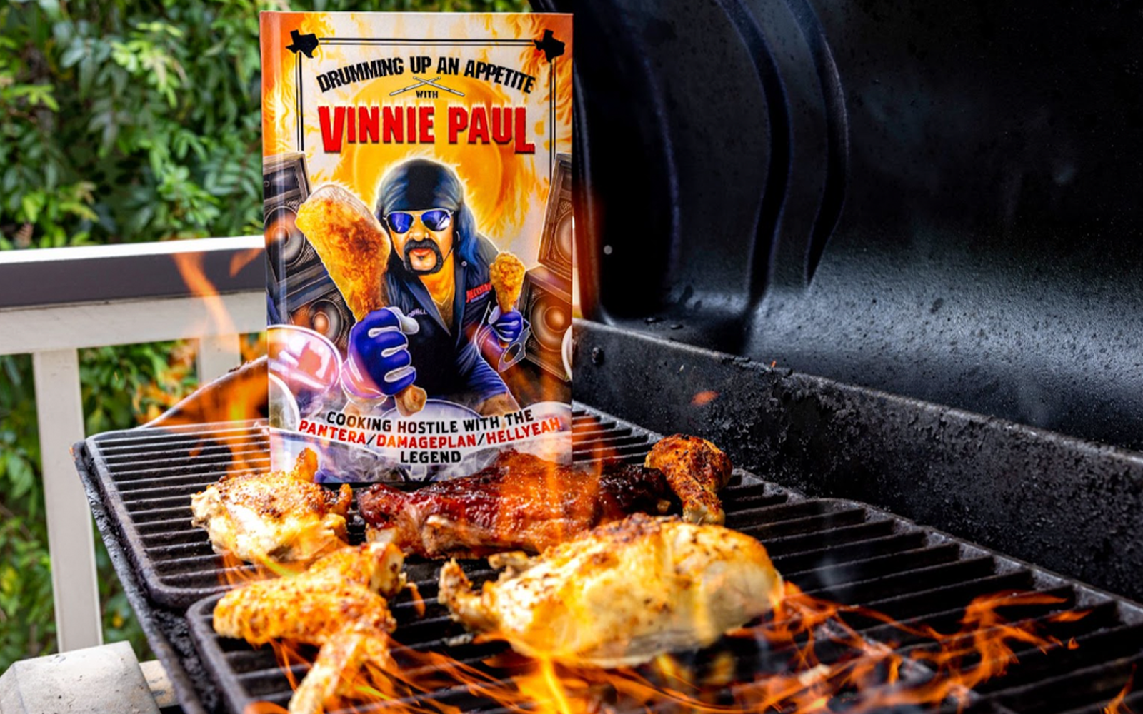 VINNIE PAUL’s Drumming Up An Appetite Cook Book Is Coming