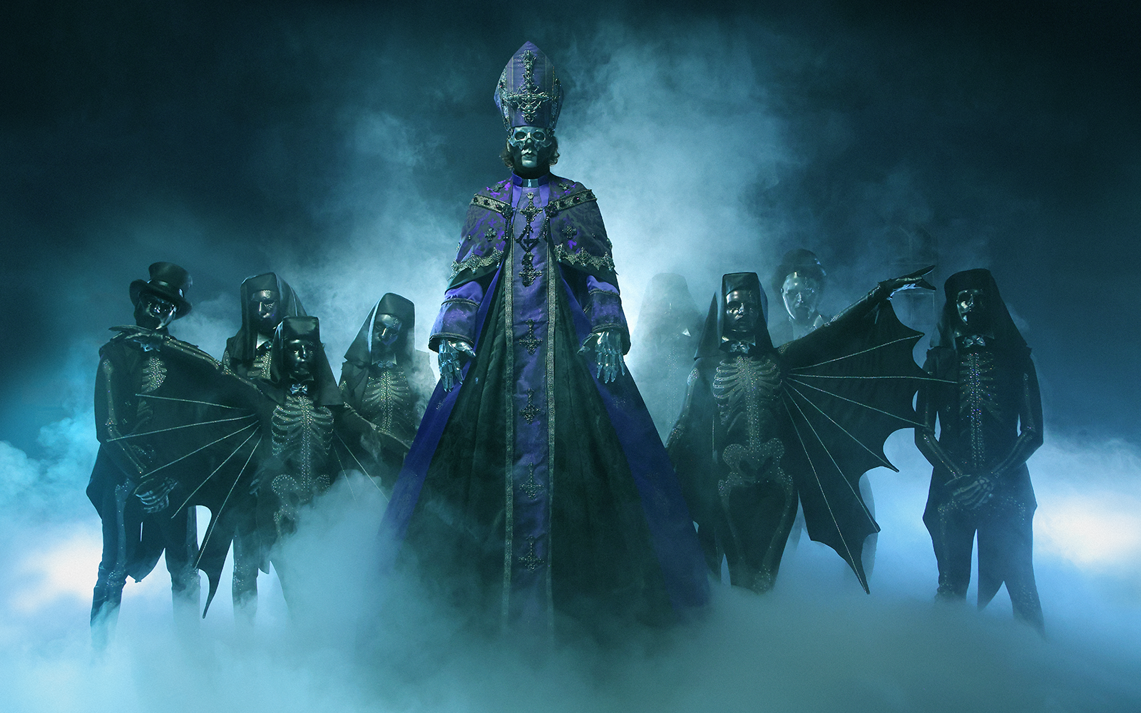 GHOST Announces Dark New Record Skeletá, Streams “Satanized” & First Look At PAPA V PERPETUA