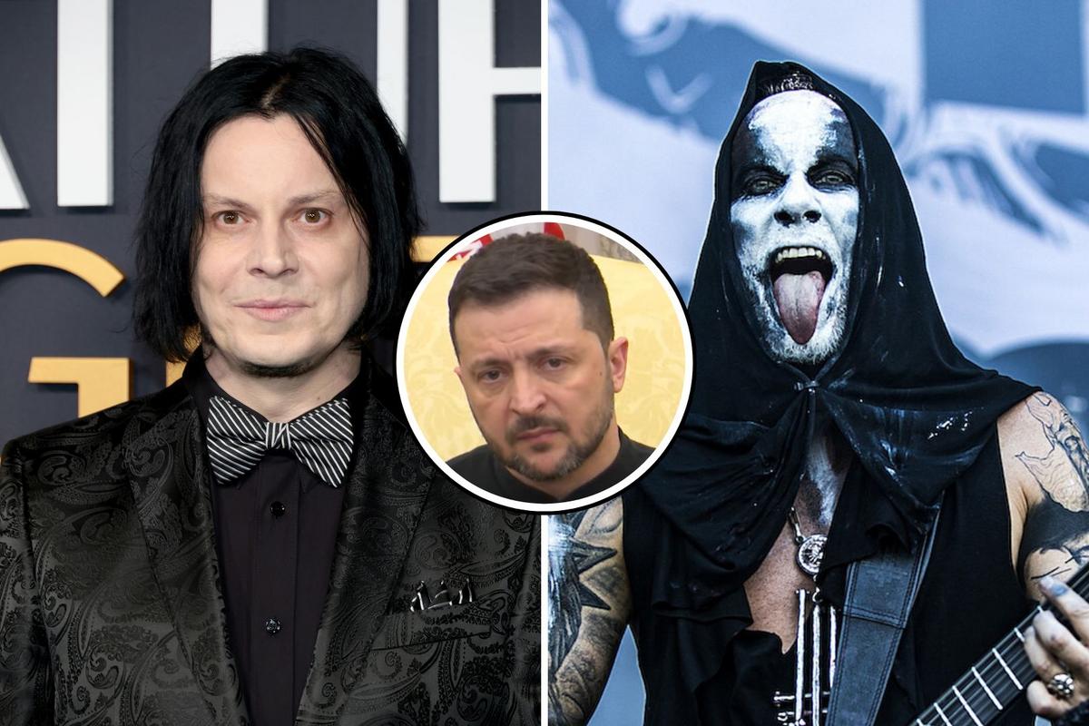 Jack White, Nergal + More Defend Zelensky After Clash With Trump