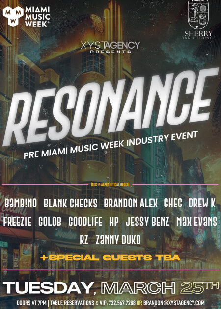 XYST Agency Announces Miami Music Week 2025 Events and Showcases