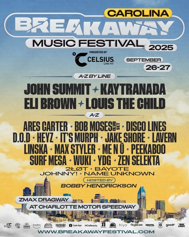 John Summit, Kaytranada and More to Headline Breakaway Carolina 2025