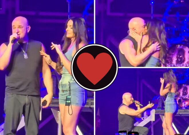 Draiman Proposes to Girlfriend During Disturbed’s Sacramento Show