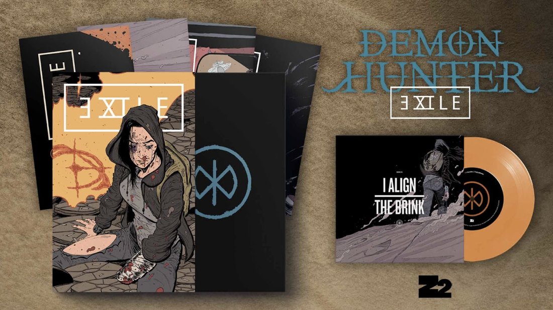 DEMON HUNTER’s RYAN CLARK & Z2 Comics Unveil Deluxe Collected Edition Exile Comic Series Plus A Limited Vinyl