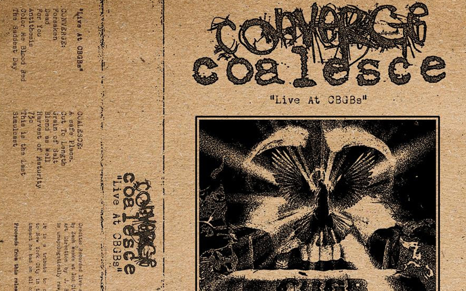 CONVERGE & COALESCE Streams 1996 Live Album To Benefit RICH HALL
