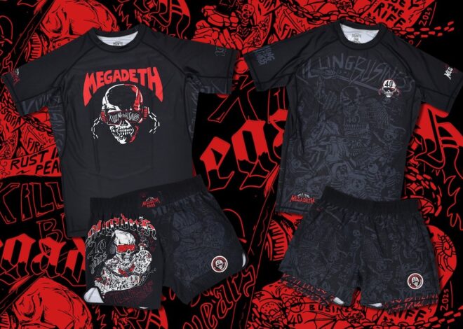 MEGADETH Teams With Half-Sumo For Killing Is My Business 40th Anniversary Fightware Merch Drops