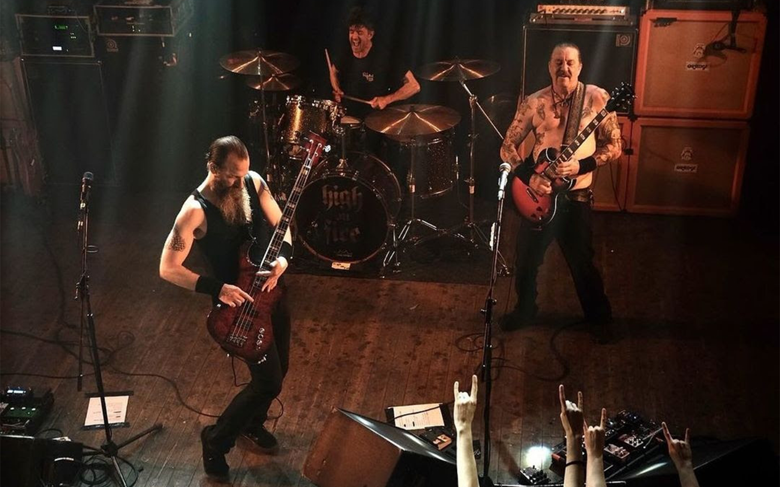 HIGH ON FIRE Announces North American Tour With CHARGER & BASTARDANE
