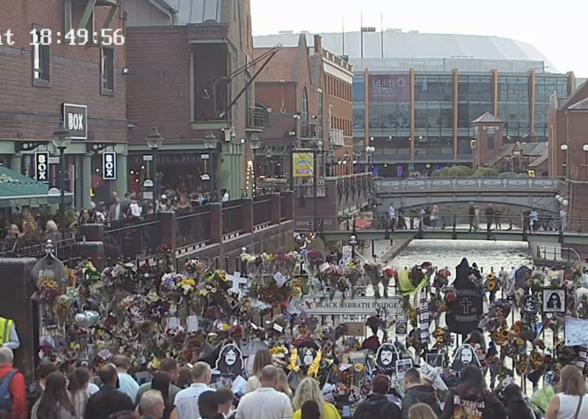 BLACK SABBATH Bridge Has In Birmingham Has Been Turned Into Memorial For OZZY OSBOURNE – See It Live Online