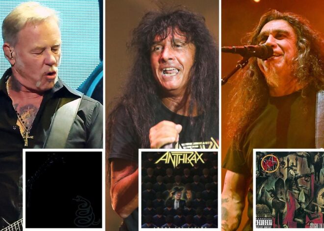 Most Collected Albums By 11 Big Thrash Metal Bands (on Discogs0