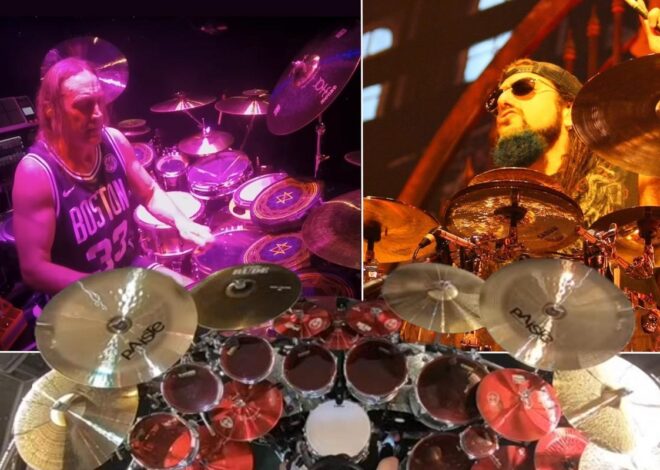 13 Metal + Rock Drummers With Ridiculously Large Drum Kits