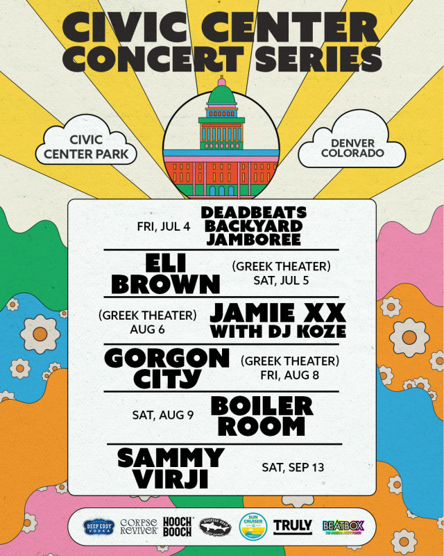 AEG Rocky Mountains Unveils Monumental Civic Center Park Series Bringing Dance Music Titans To Denver