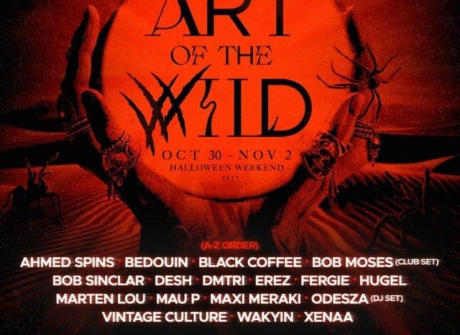 Art of the Wild Unveils Star-Studded Fall 2025 Lineup With ODESZA, Black Coffee and More