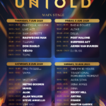UNTOLD Reveals Full Lineup and Daily Schedule for 10th Anniversary Festival