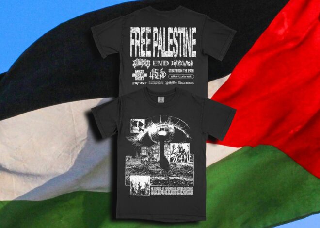 FIT FOR AN AUTOPSY, THE CALLOUS DAOBOYS, END & More Pitch In For Benefit Shirt Aiding Palestinians