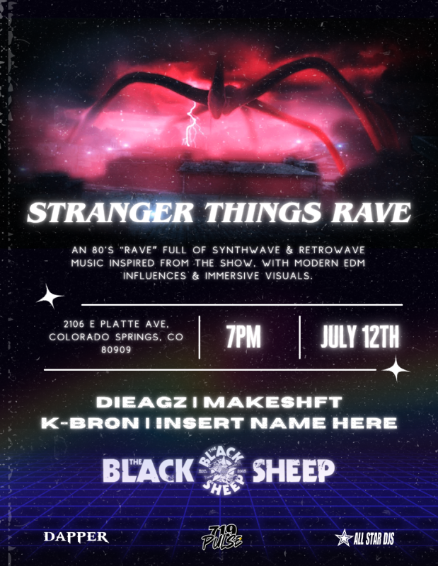 A Stranger Things-Themed Rave Is Landing in Colorado