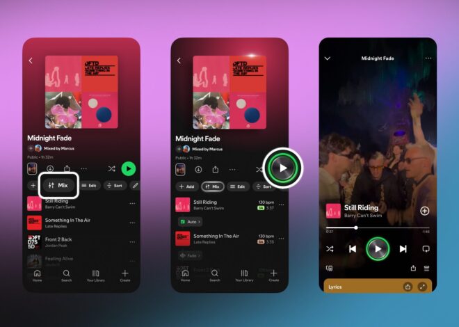 Spotify Testing DJ-Like Feature for Custom Track Transitions in Playlists