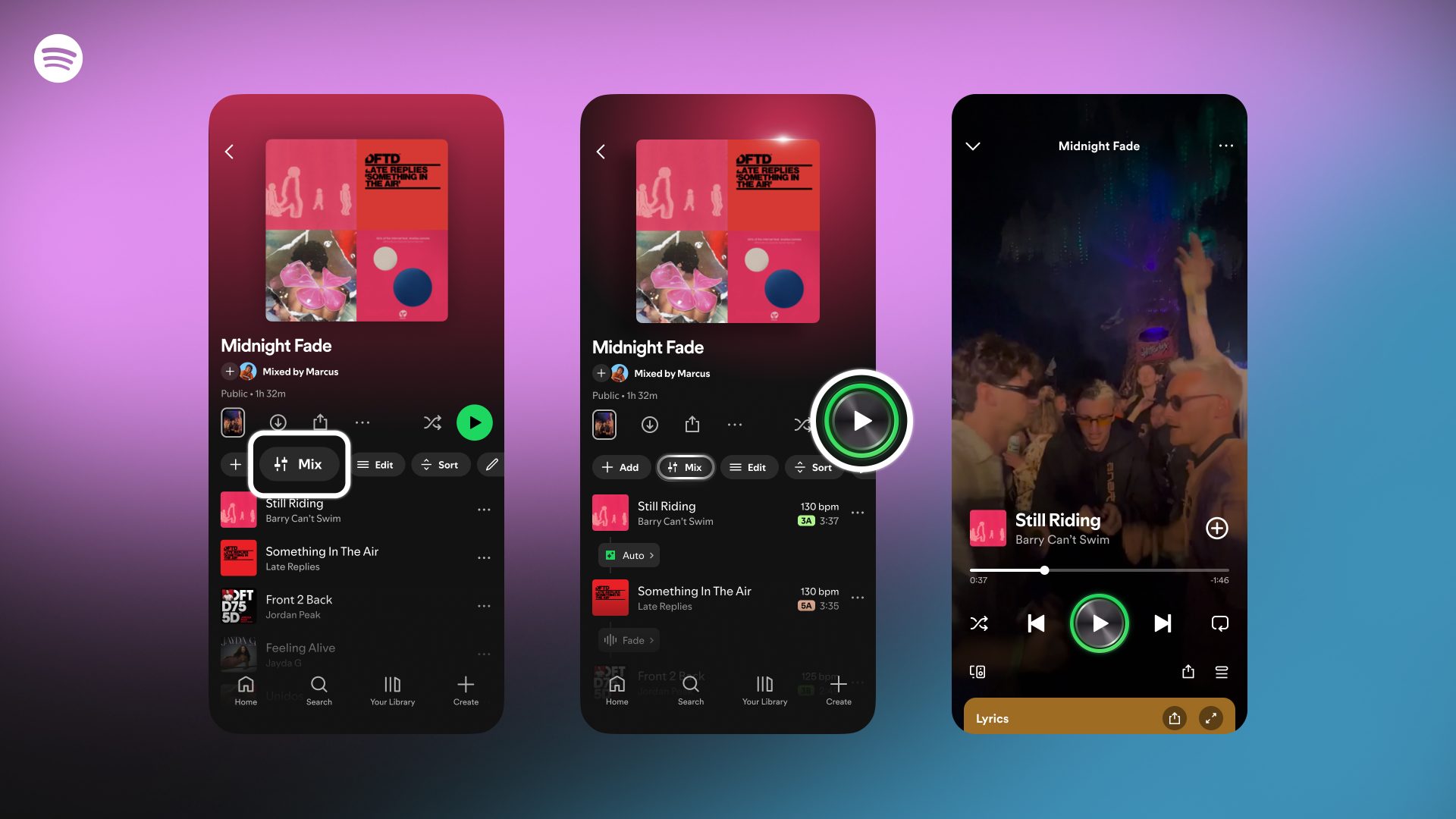 Spotify Testing DJ-Like Feature for Custom Track Transitions in Playlists