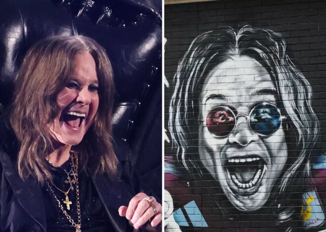 Aston Villa FC Debut Mural + Pay Tribute to Ozzy Osbourne