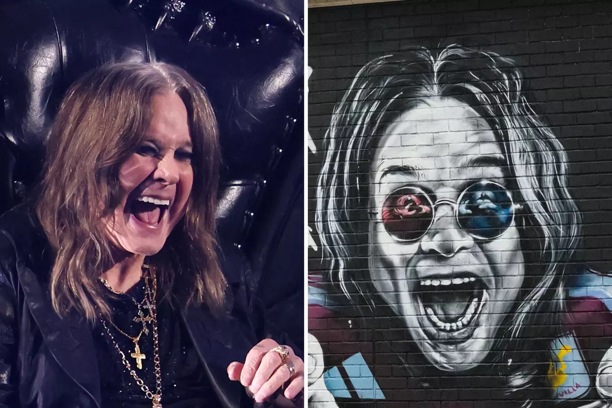 Aston Villa FC Debut Mural + Pay Tribute to Ozzy Osbourne