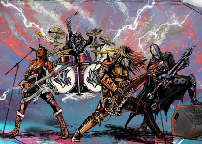Keri Kelli + Greg Koch Dive Into Metal Warrior’s Animated World