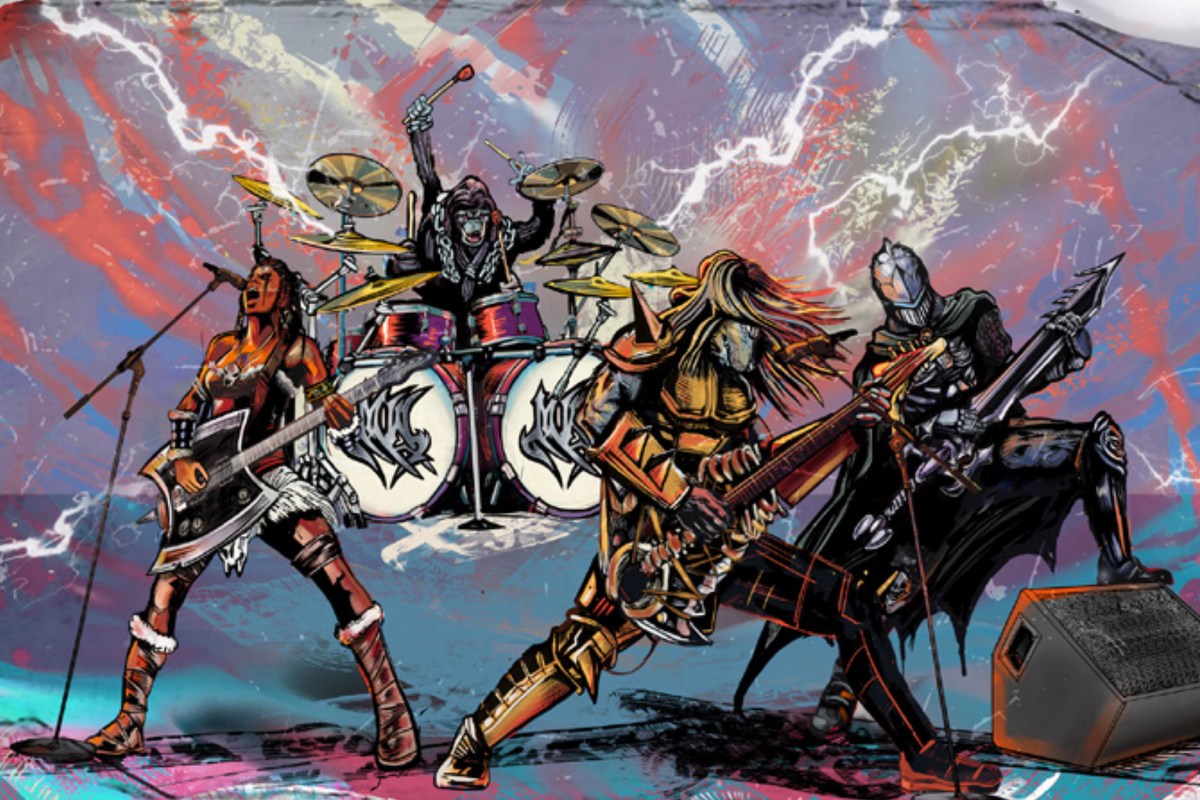 Keri Kelli + Greg Koch Dive Into Metal Warrior’s Animated World