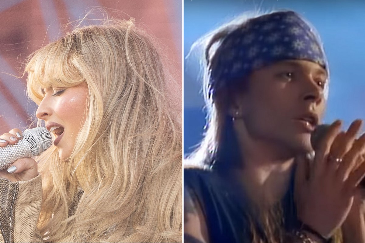 Sabrina Carpenter Covered Guns N’ Roses Dressed Like Axl Rose
