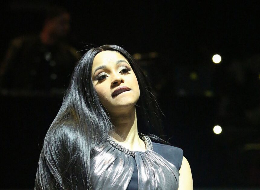 Cardi B Loses It Over Giant Rat While Selling Her Album In NYC