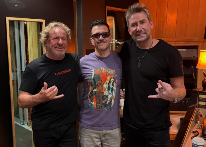 CHARLIE BENANTE Was Recently In The Studio With CHAD KROEGER & SAMMY HAGAR