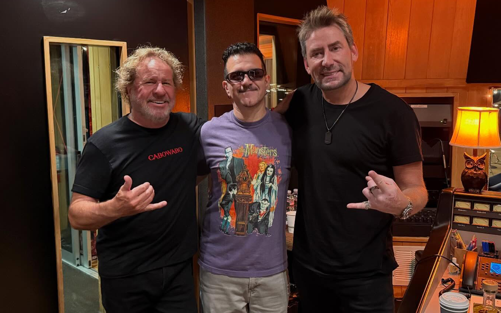 CHARLIE BENANTE Was Recently In The Studio With CHAD KROEGER & SAMMY HAGAR