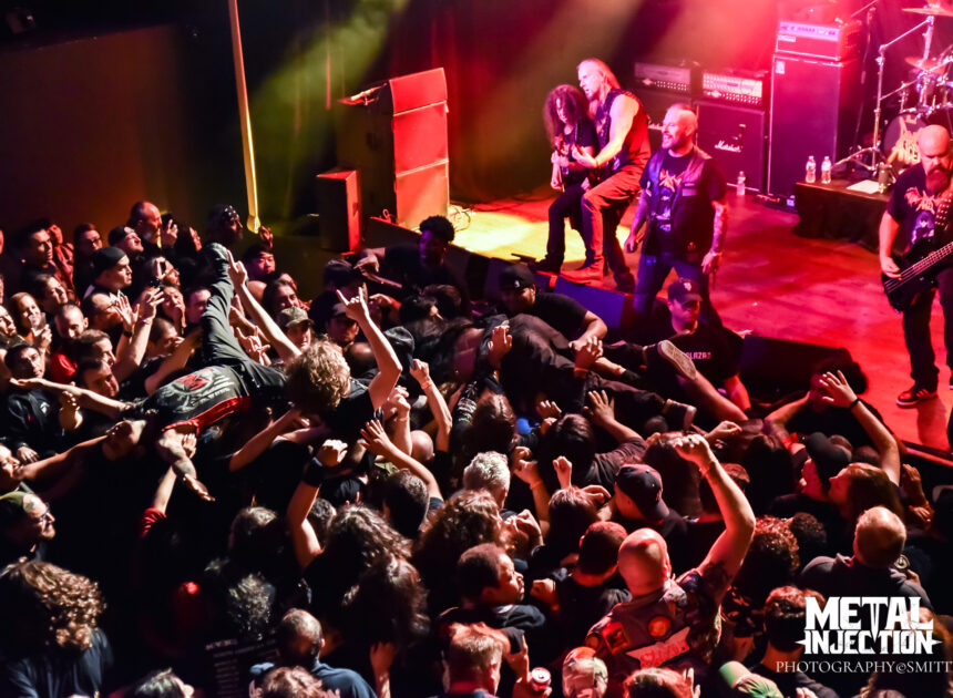 DARK ANGEL Play New Music For The First Time in 30 Years – Watch Fan Footage Of The Entire Set