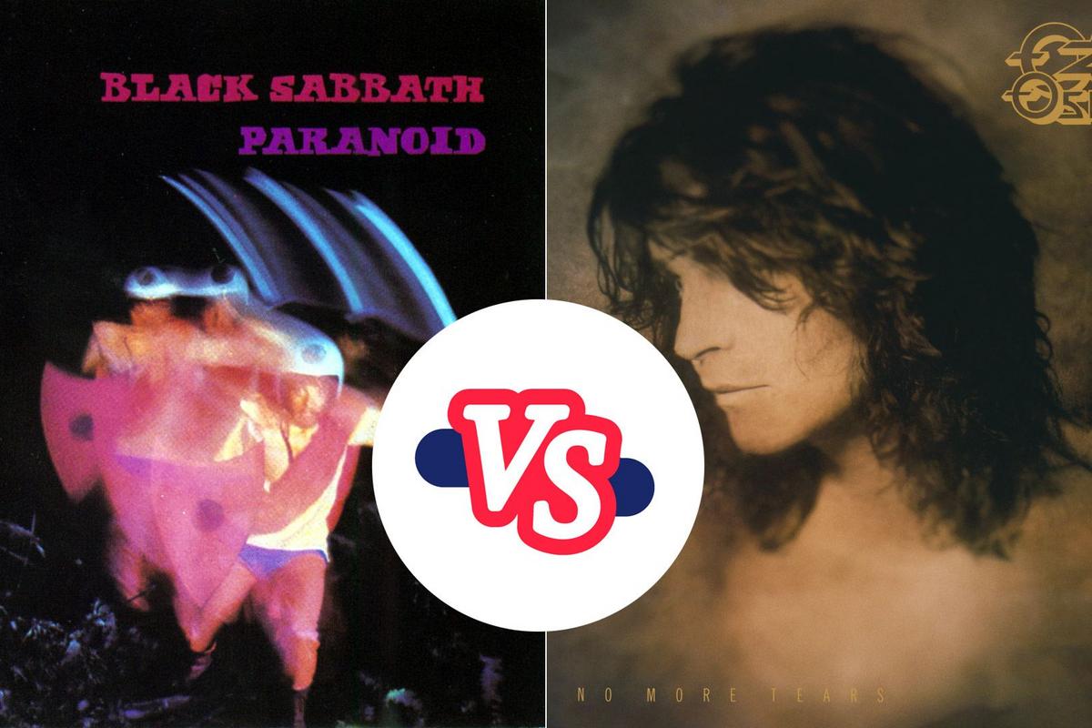 Better Ozzy Featuring Album – ‘Paranoid’ vs ‘No More Tears’