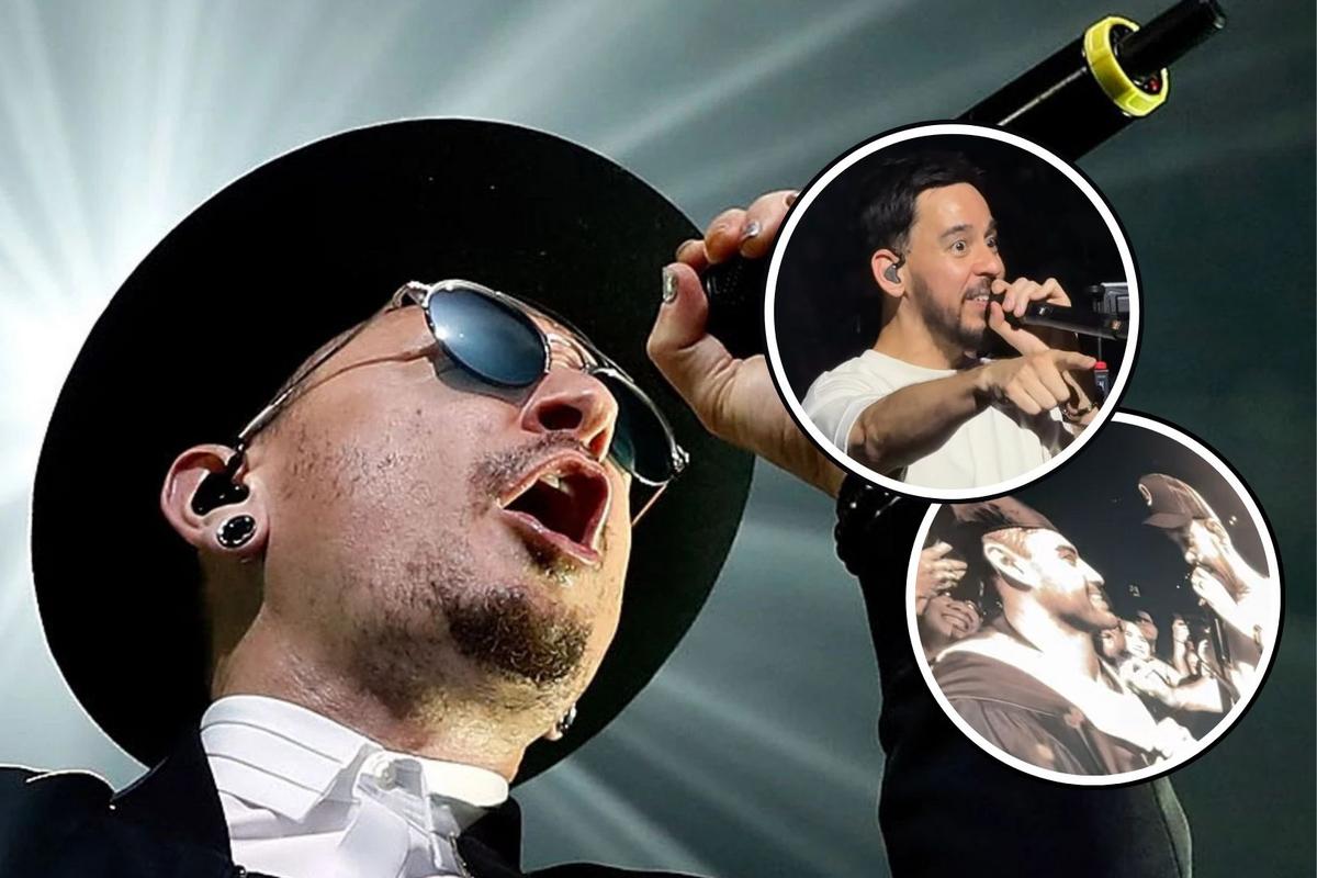 Chester Bennington’s Choir Teacher Attends Linkin Park Show