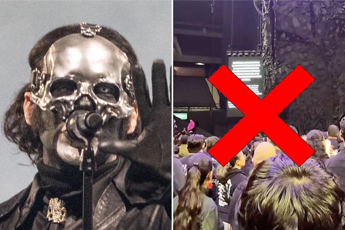 Ghost Cancel Show Minutes Before Taking the Stage, Share Message