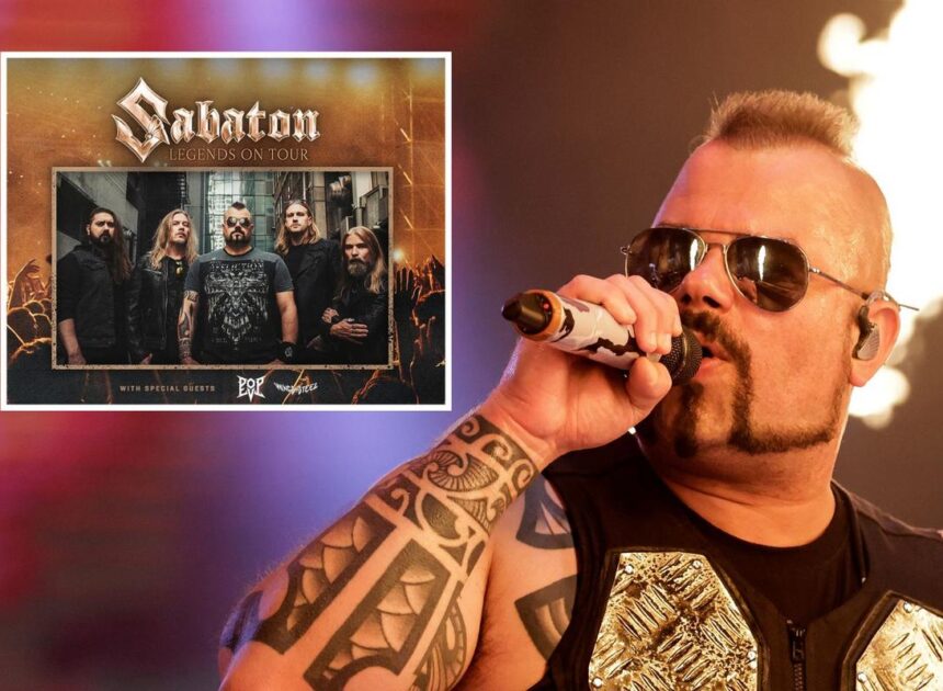Sabaton Book 31-Date 2026 North American Tour