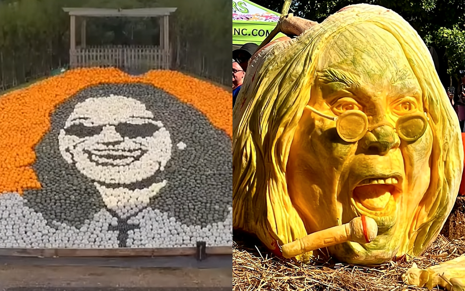 People Are Paying Tribute To OZZY OSBOURNE With Pumpkin Art