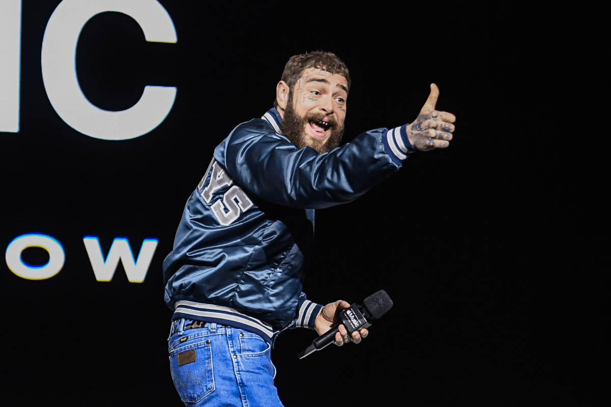 Post Malone Headlines NFL’s Thanksgiving Halftime