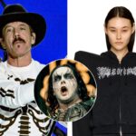 Anthony Kiedis Rocks $2,500 Designer Black Metal Sweatsuit