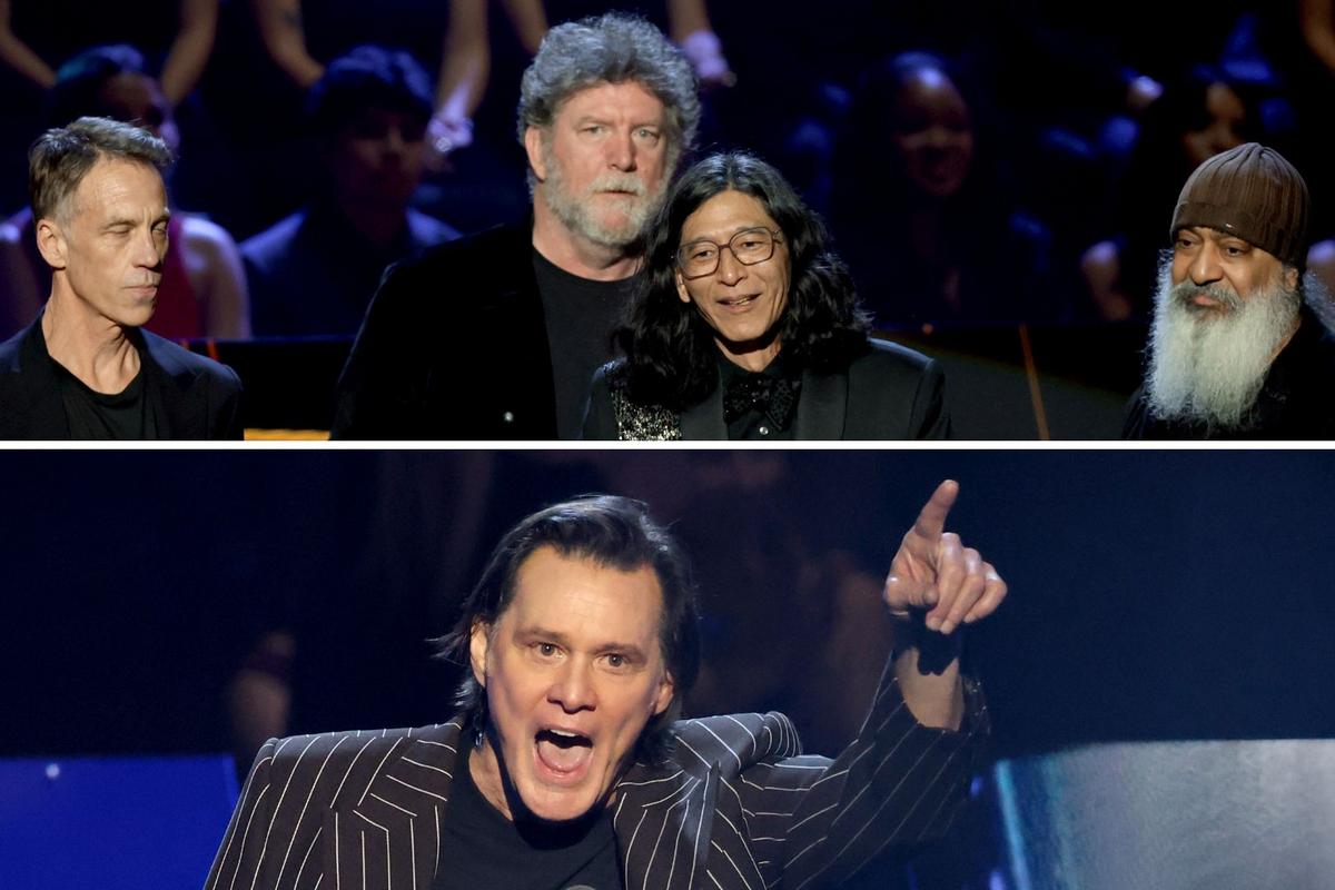 Jim Carrey Inducts Soundgarden Into Rock Hall