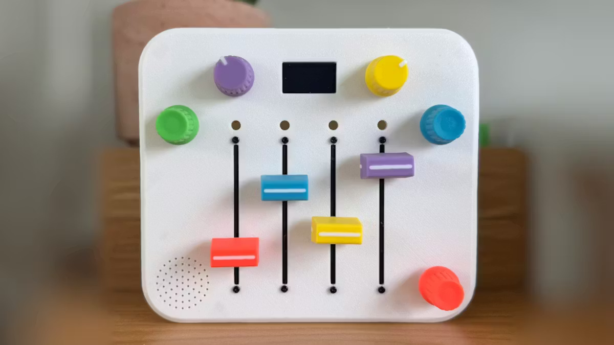 New 3D-Printed Synthesizer Turns Toddler Playtime Into Electronic Music Sessions