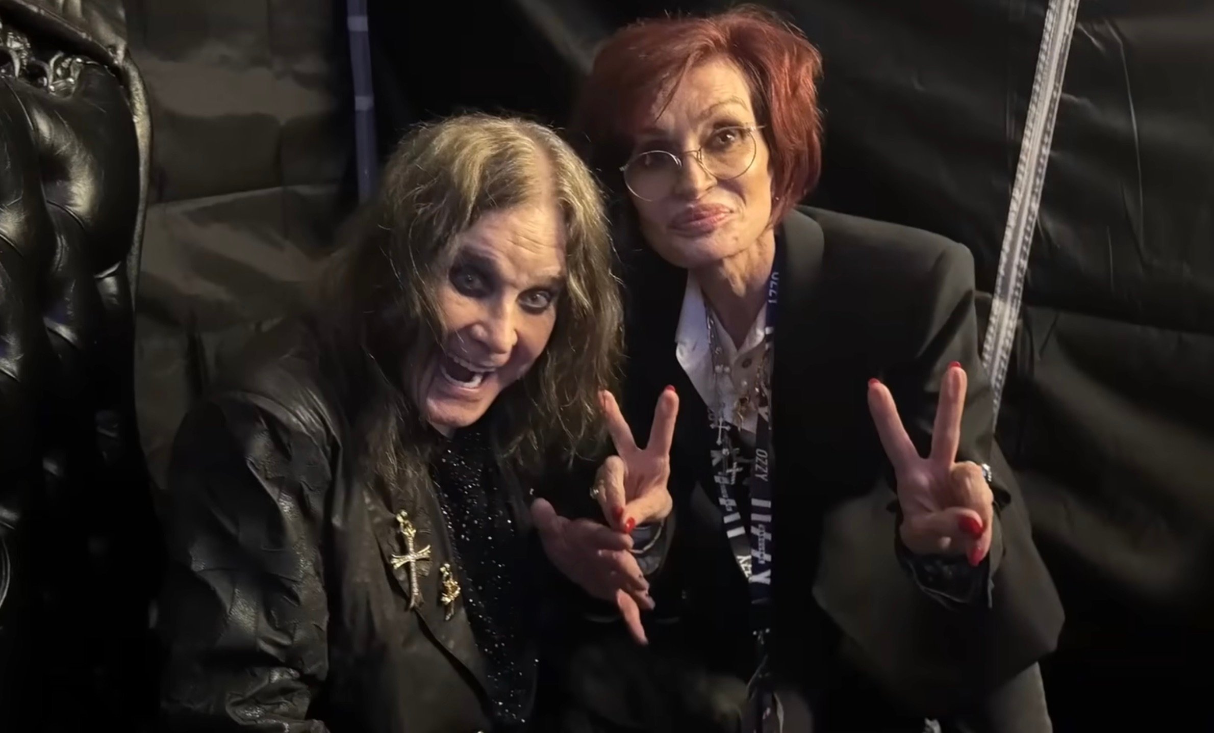 SHARON OSBOURNE Opens Up About The Final Hours & Last Words Of OZZY OSBOURNE
