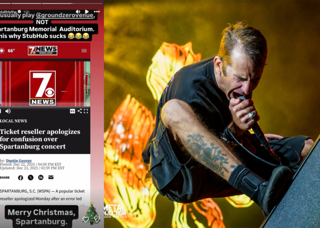 LAMB OF GOD Fans Accidentally End Up At Christian Christmas Concert After StubHub Mix-Up
